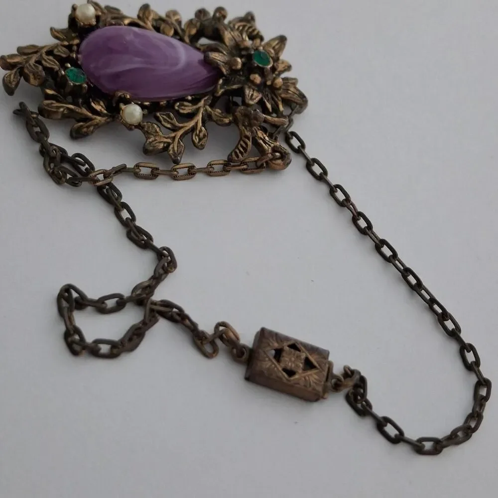 Vintage-american Women's Purple Jewellery